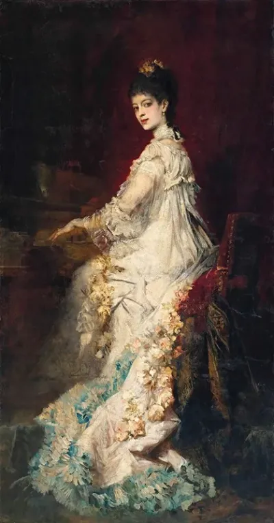 Portrait Of Maria Countess Von Donhoff