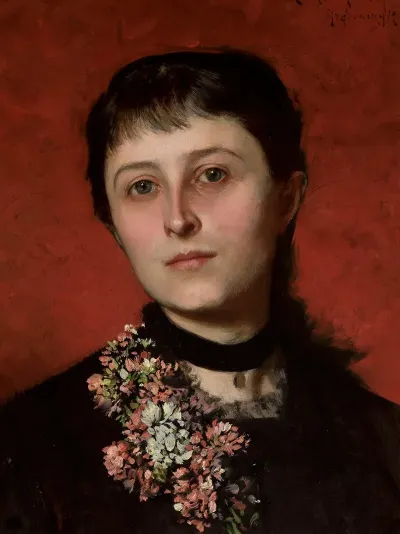 Portrait Of Maria Godlewska Nee Popiel