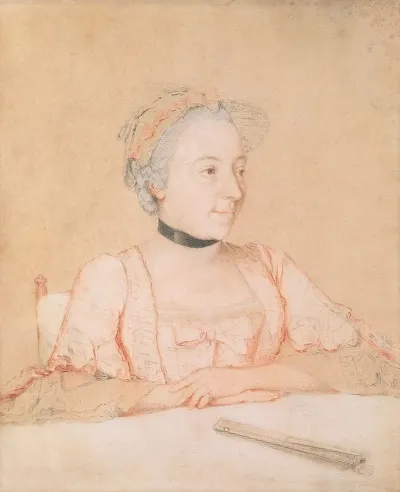 Portrait Of Maria Josepha Fürstin Von Clary Und Aldringen