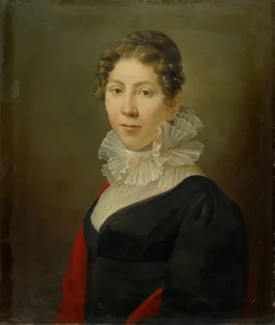 Portrait Of Maria Magdalena Kissel Miville