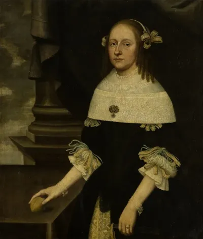 Portrait Of Maria Margareta Von Holzhausen