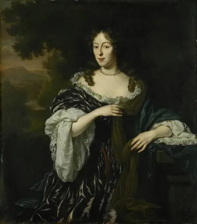 Portrait Of Maria Schaep Wife Of Hendrick Bicker