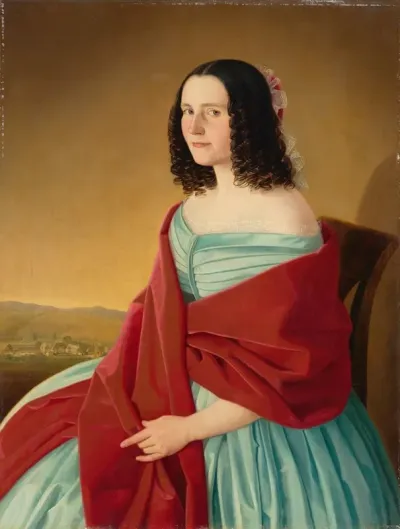 Portrait Of Maria Szmrecsanyi