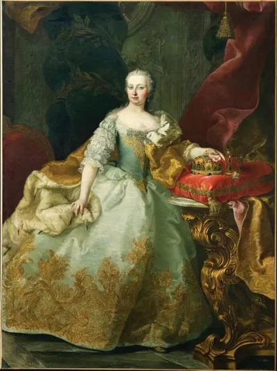 Portrait Of Maria Theresa Of Austria