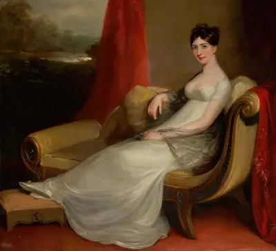 Portrait Of Maria Vicenta Solis Lasso De La Vega Duchess Of Fernan Nunez