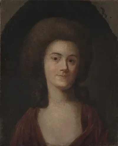 Portrait Of Maria Wyzewska Nee Tremon