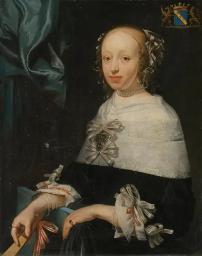 Portrait Of Marie Anne Cousebant D 1725