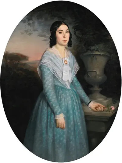 Portrait Of Marie Celina Brieu
