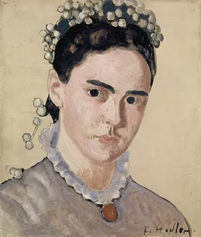 Portrait Of Marie Elise Bernhard Hodler