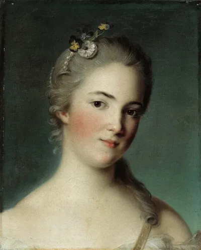 Portrait Of Marie Genevieve Boudrey