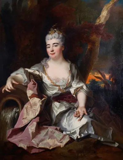 Portrait Of Marie Louise Elisabeth Dorleans Duchess Of Berry 1695 1719