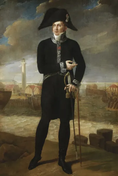 Portrait Of Marquis Bernard Francois De Chauvelin