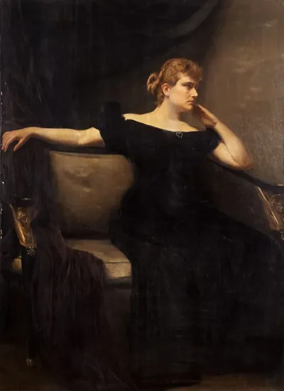Portrait Of Marquise Jeanne De Tallenay