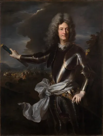 Portrait Of Marshal Charles Auguste De Matignon