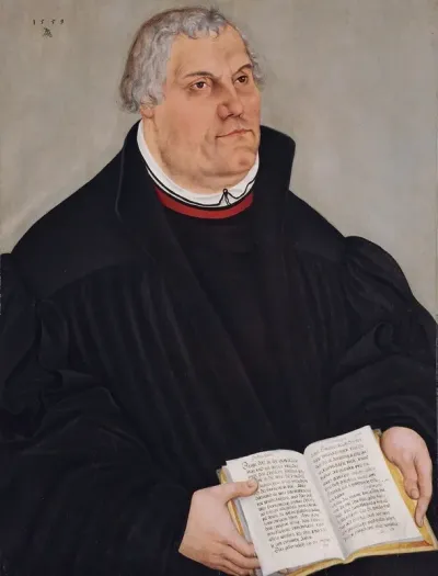 Portrait Of Martin Luther 2