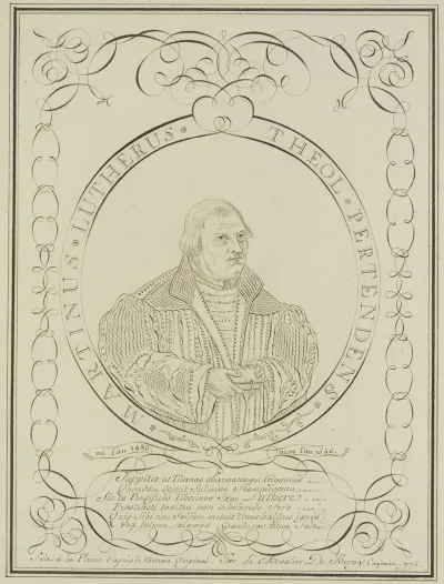 Portrait Of Martin Luther 3