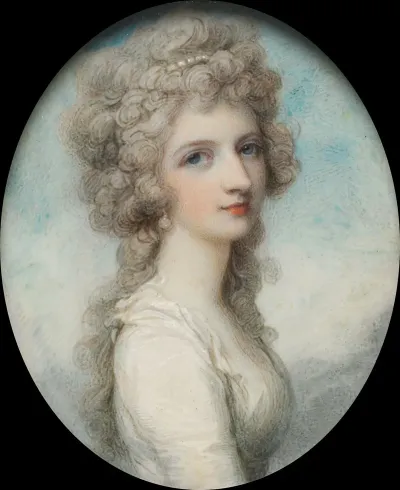 Portrait Of Mary Frances Fanny Swinburne