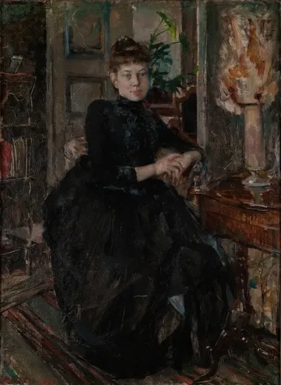 Portrait Of Mary Sloor The Artists Fiancee