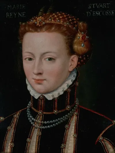 Portrait Of Mary Stuart 1542 1587