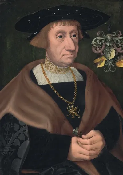 Portrait Of Mathias Mulich 1470 1528 Burgomaster Of Lubeck