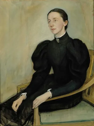 Portrait Of Mathilda Wrede 1896
