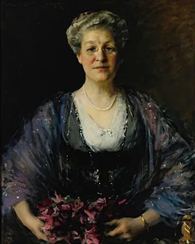 Portrait Of Matilda Herbert Lloyd 1855 1945