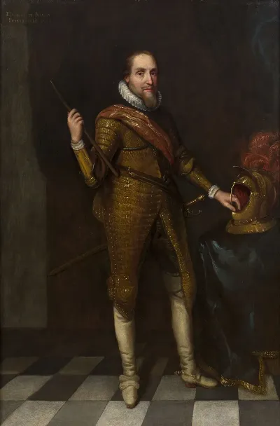 Portrait Of Maurice Of Nassau Prince Of Orange