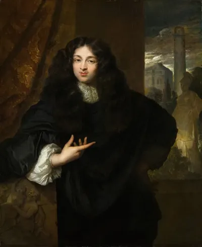 Portrait Of Maurits Le Leu De Wilhem