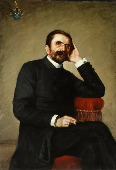 Portrait Of Michal Andrychewicz Artists Father