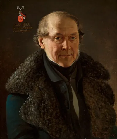 Portrait Of Michal Jozef Romer 1778 1853 Marshal Of The Vilnius Gentry