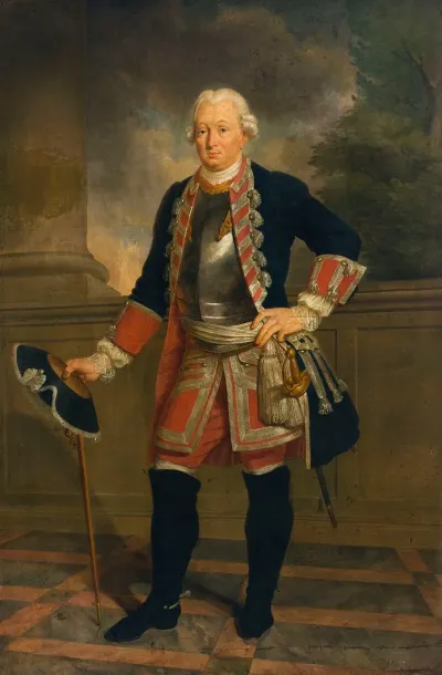 Portrait Of Michal Krasinski 1712 1784 Marshal General Of Bar Confederation