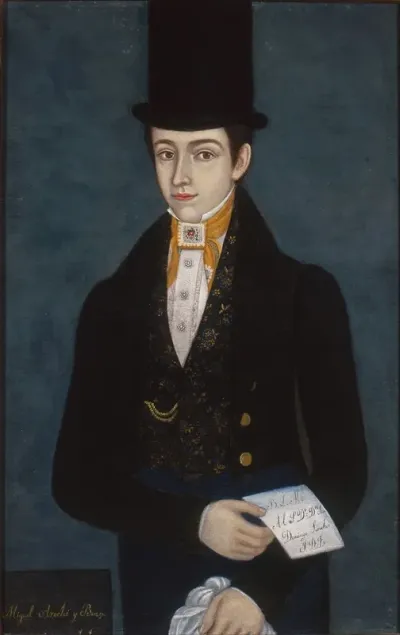 Portrait Of Miguel Arochi Y Baeza
