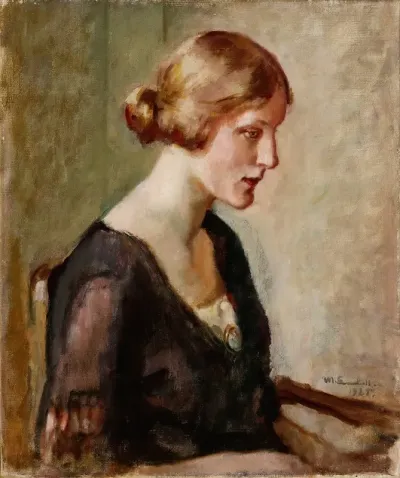 Portrait Of Miss Barbara Lagerborg