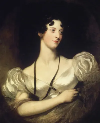 Portrait Of Miss Caroline Fry