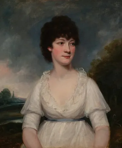 Portrait Of Miss Elizabeth Byrd Later Mrs Slight