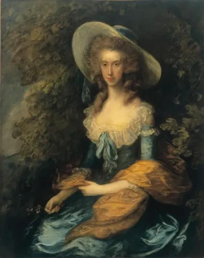 Portrait Of Miss Evans