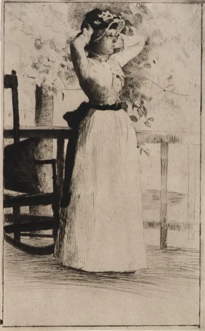Portrait Of Miss Hoe