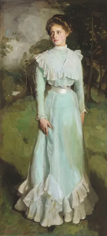 Portrait Of Miss Isabella Nairn