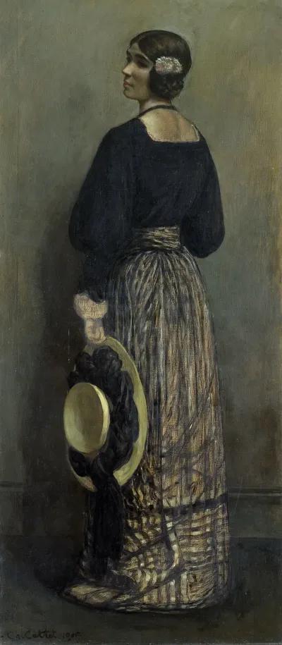 Portrait Of Miss J L B