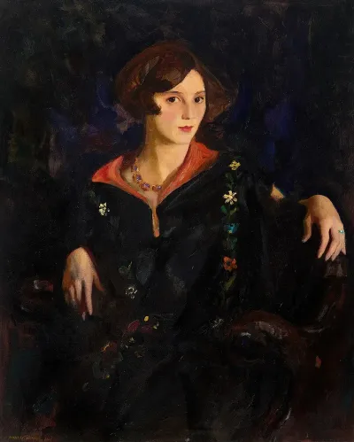 Portrait Of Miss Louise Getz