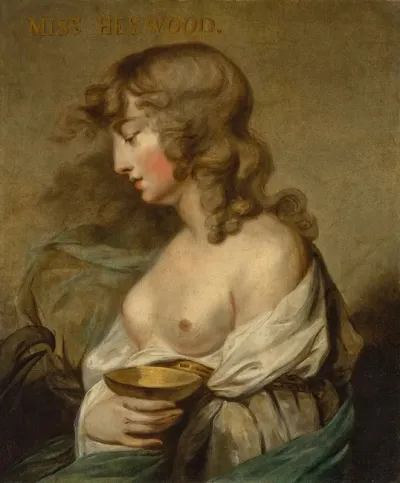 Portrait Of Miss Mortimer As Hebe