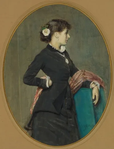 Portrait Of Miss Nystrom