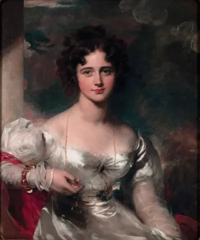 Portrait Of Miss Rosamond Croker
