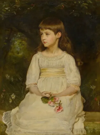 Portrait Of Miss Scott Daughter Of The Late Thomas Alexander Scott Of Philadelphia