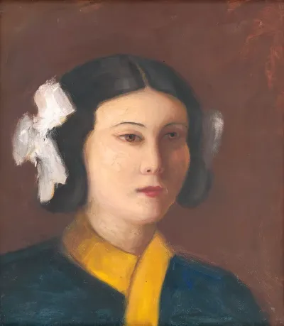 Portrait Of Miss Vickova