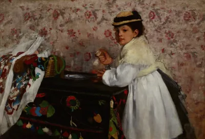 Portrait Of Mlle Hortense Valpincon