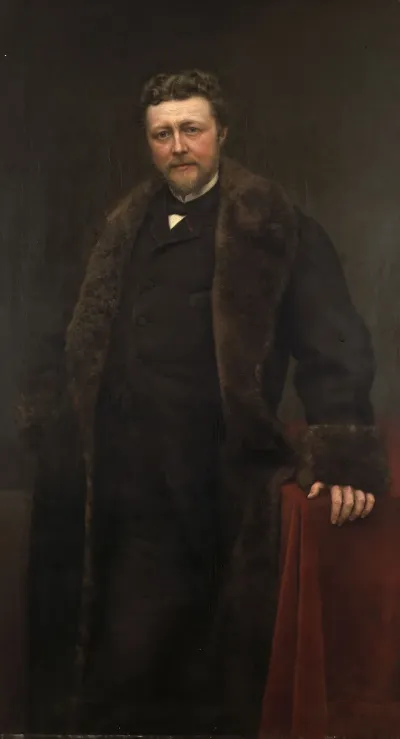 Portrait Of Mr L De Bast
