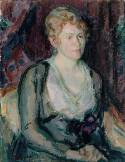 Portrait Of Mrs Agda Vilen