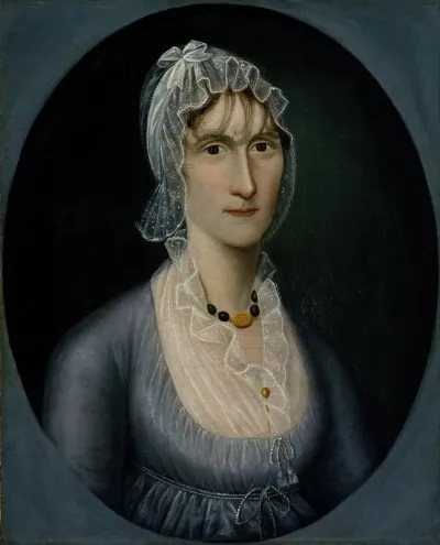 Portrait Of Mrs Barbara Baker Murphy Wife Of Sea Captain