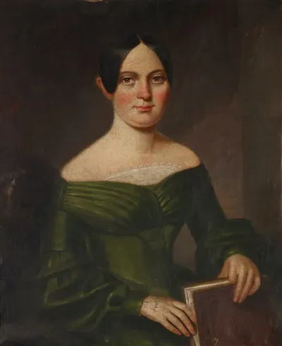 Portrait Of Mrs Benjamin Conklin American 1813 1873